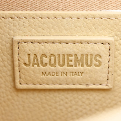 Jacquemus Grained Calfskin Le Grand Bambino Light Yellow 6 of 9