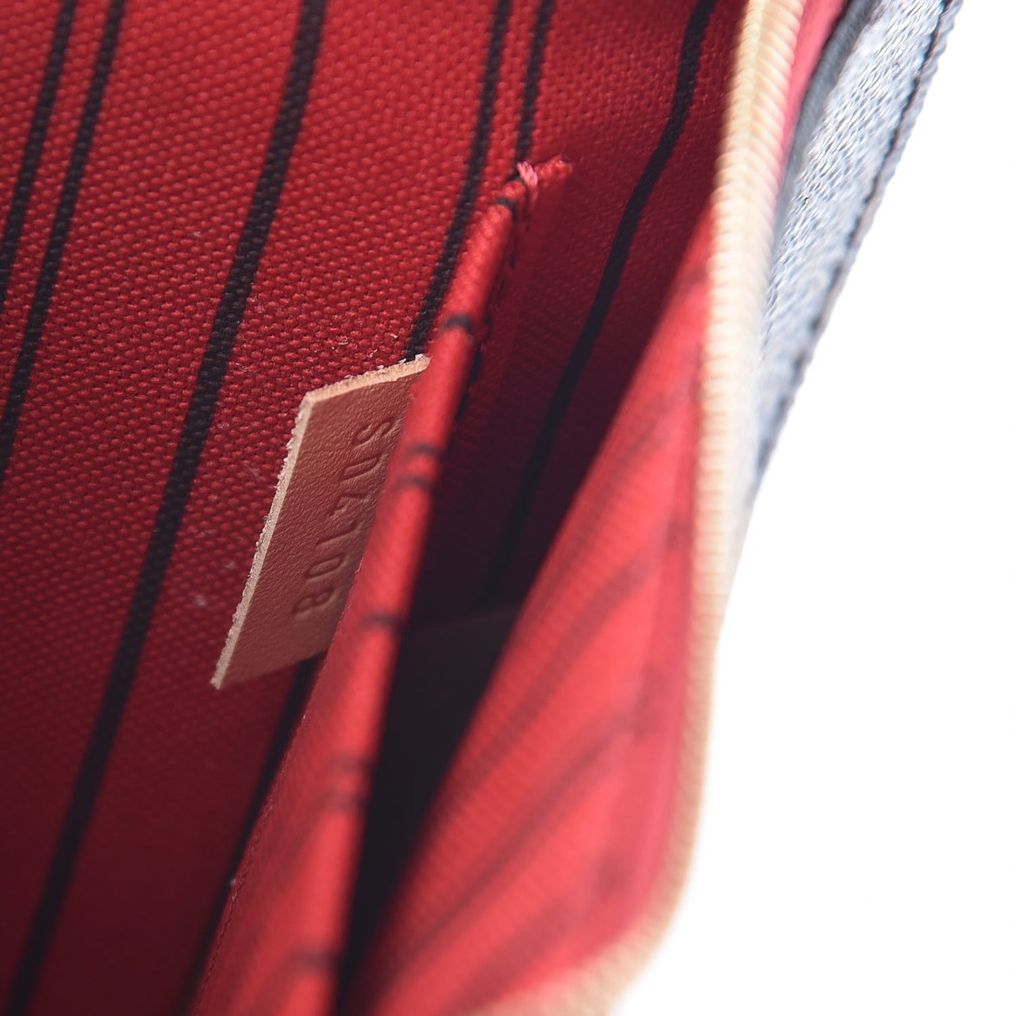 Monogram Neverfull MM GM Pochette Cherry