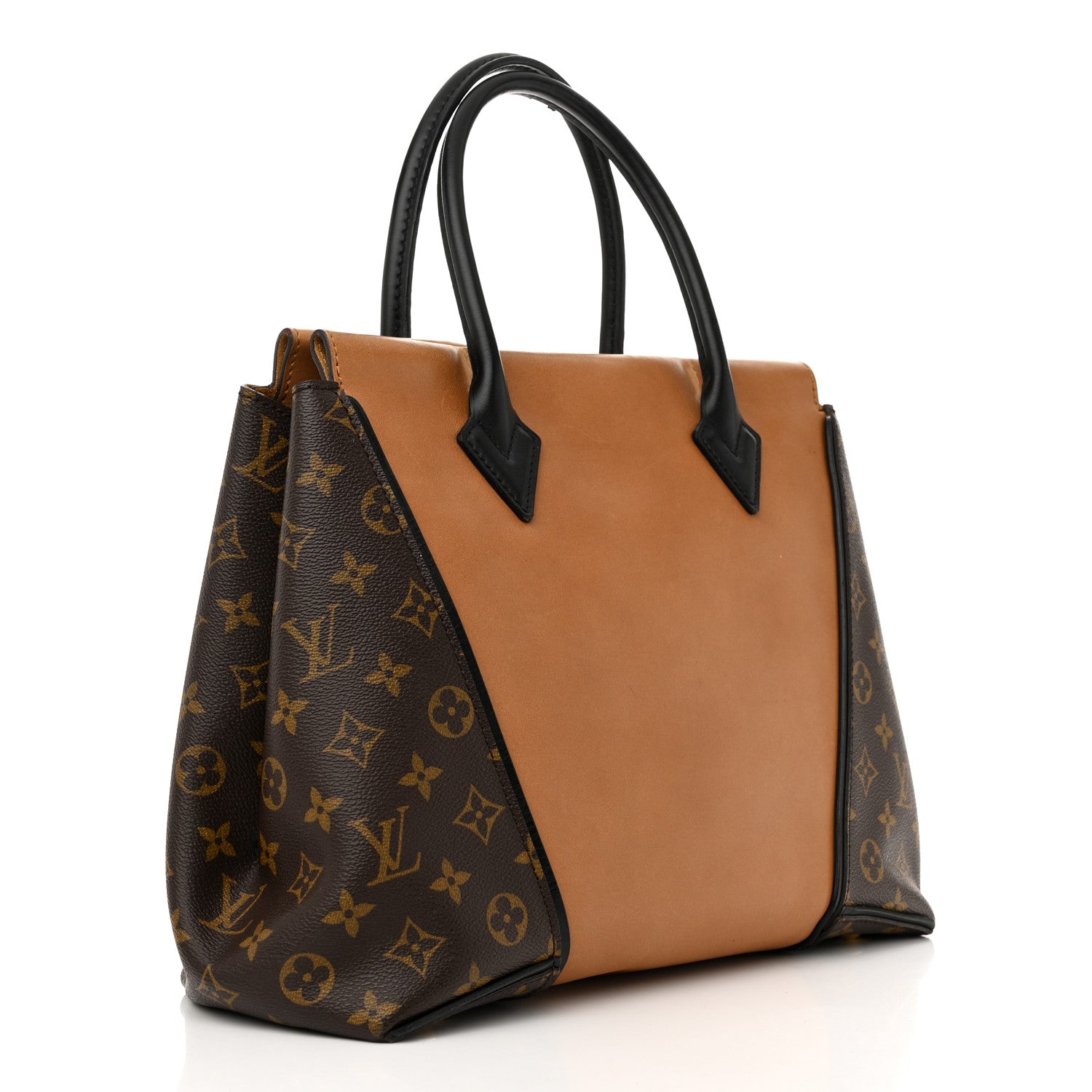 Louis Vuitton Monogram Cuir Orfevre Tote W PM Noisette 3 of 19