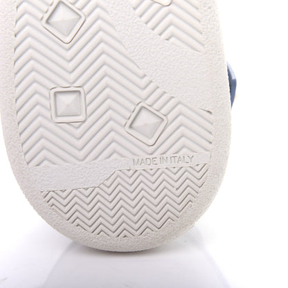 Valentino Garavani Calfskin Womens Backnet Sneakers 38.5 White Blue 9 of 11