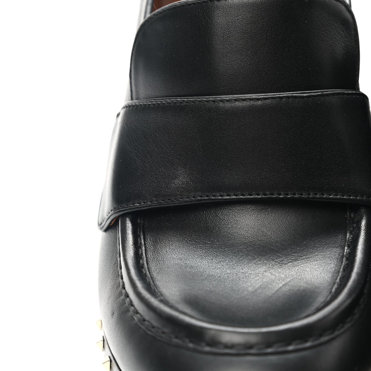 Valentino Garavani Nappa Soul Rockstud Loafer 100mm Pumps 41 Black 13 of 13
