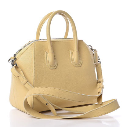 Givenchy Sugar Goatskin Mini Antigona Yellow 3 of 22