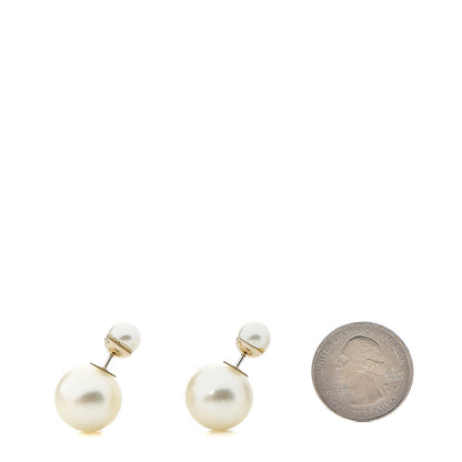 Christian Dior Pearl Mise En Dior Tribal Earrings 2 of 4