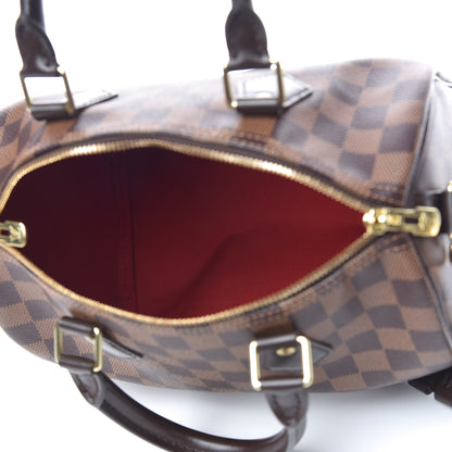 Louis Vuitton Damier Ebene Speedy Bandouliere 25 7 of 12