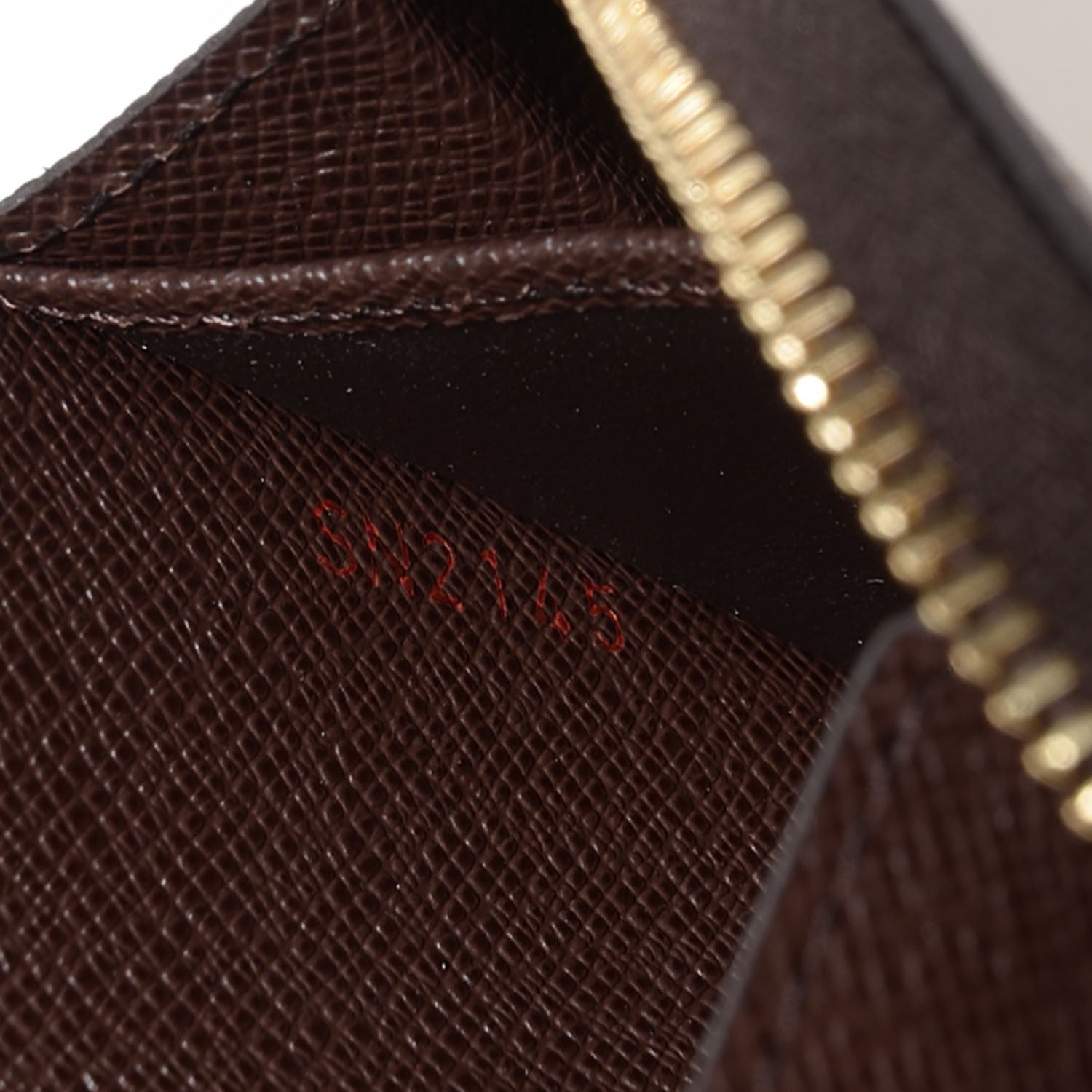 Louis Vuitton Damier Ebene Zippy Coin Purse 7 of 7