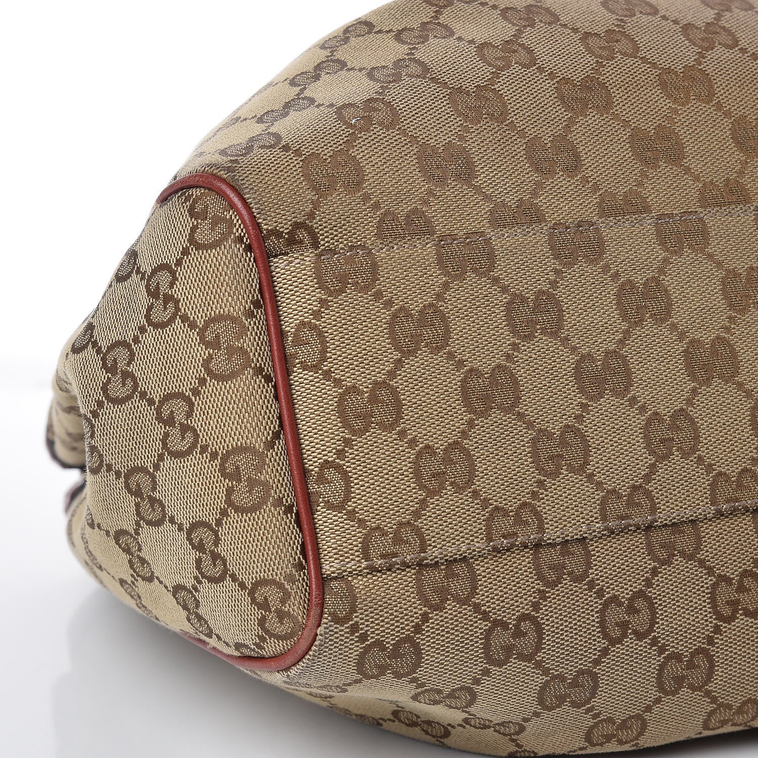 Gucci Monogram Medium Sukey Tote Dark Red 10 of 11