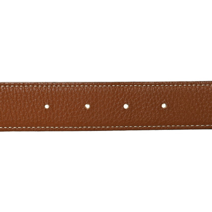 Hermes Box Togo 24mm Mini H Belt 90 36 Black Gold 3 of 7