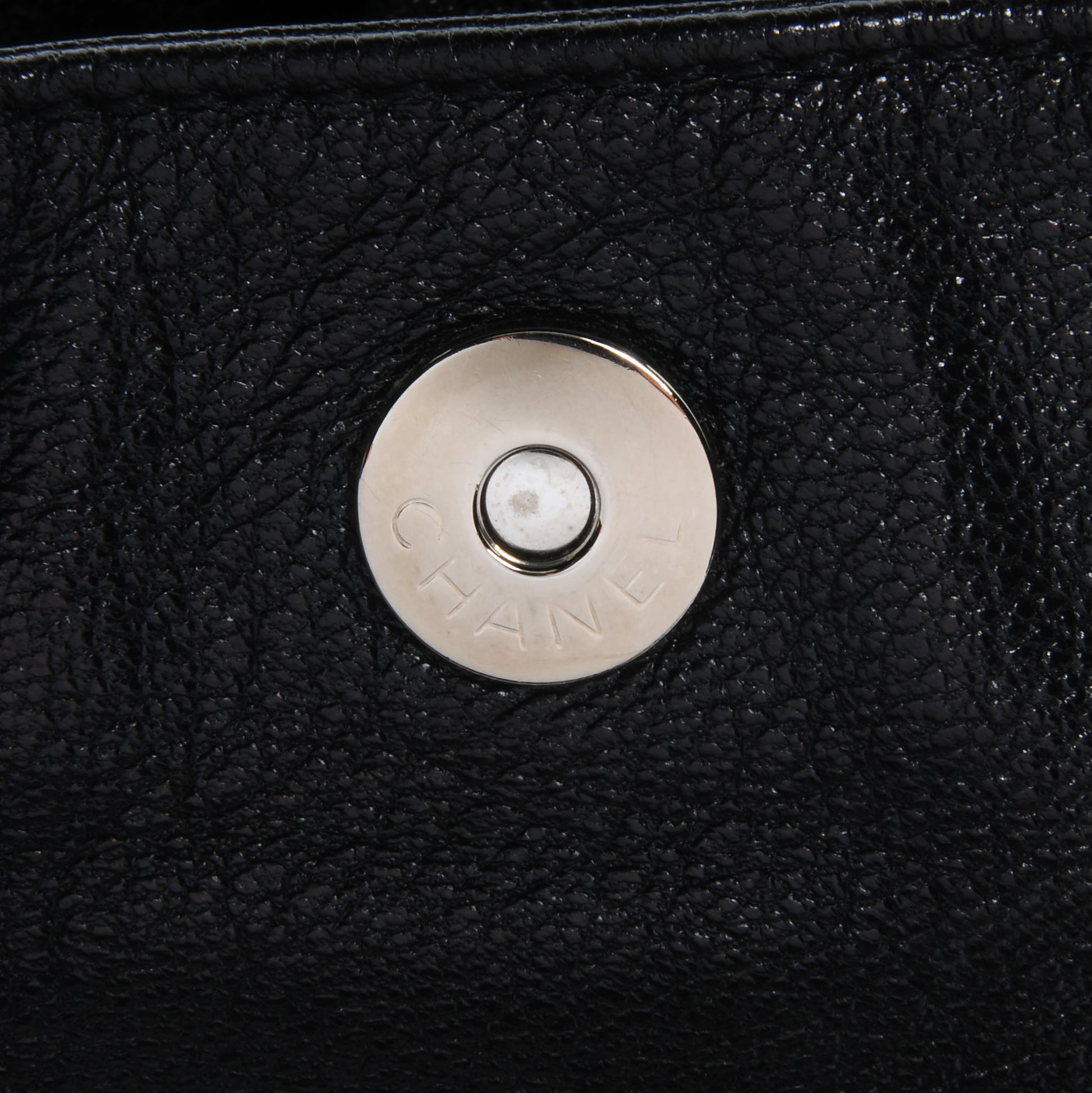 Chanel Calfskin Luxe Ligne Flap Bag Black 8 of 8