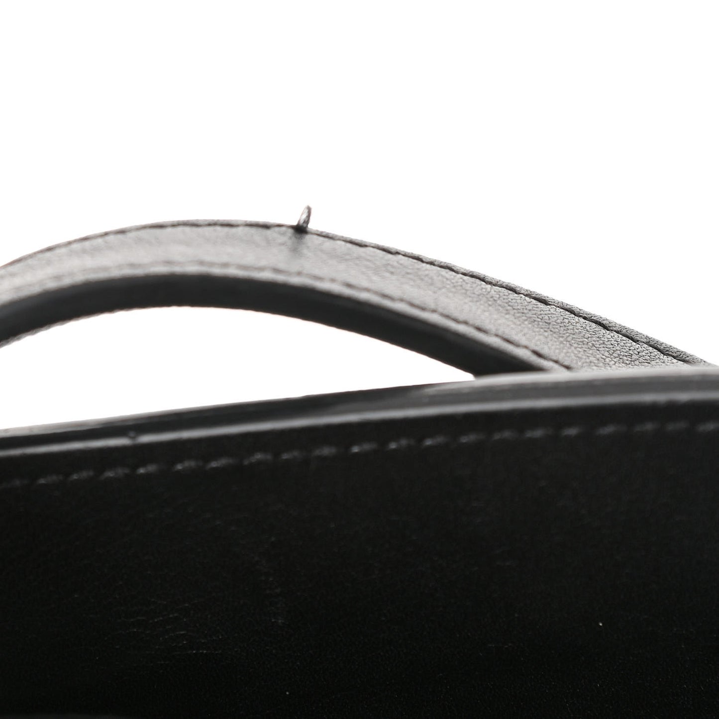 Calfskin Small Sac De Jour Black