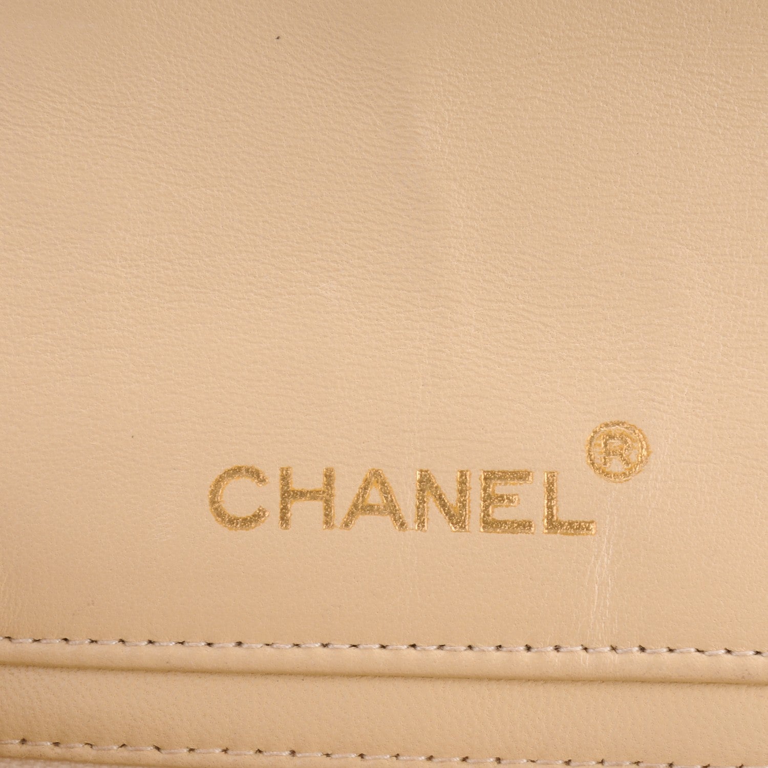 Chanel Lambskin Quilted Small Single Flap Beige 6 of 8