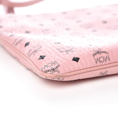 MCM Visetos Medium Crossbody Pouch Light Pink 10 of 11