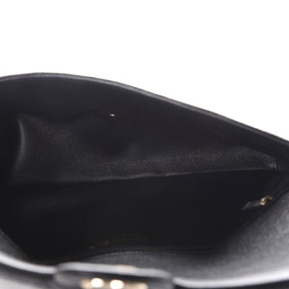 Chanel Caviar Quilted Flap Clutch Black 4 of 8