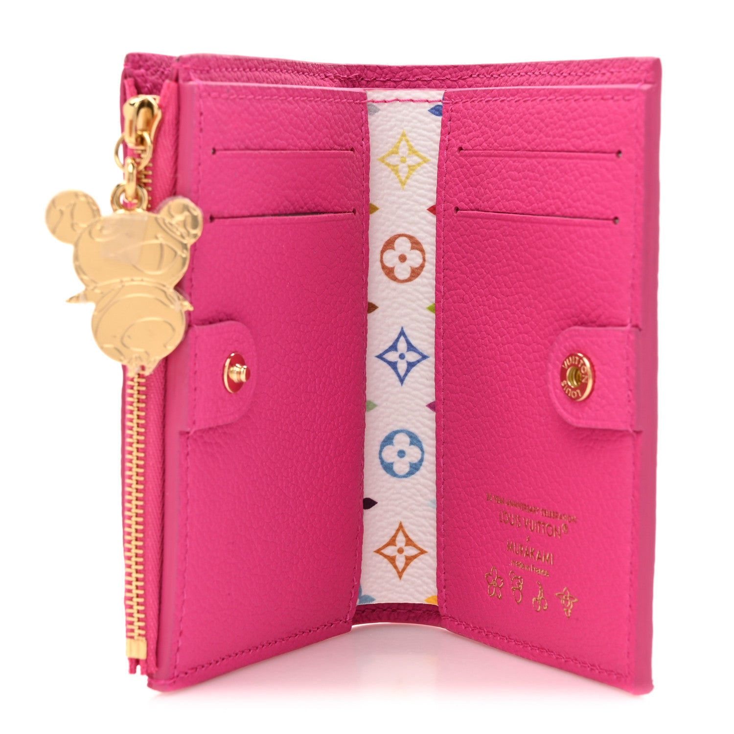 Louis Vuitton X TM Empreinte Monogram Lisa Wallet Kawaii Pink 5 of 8