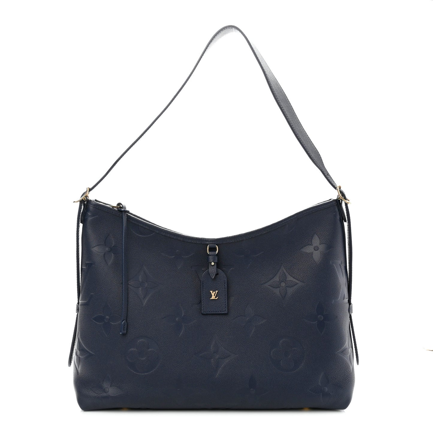 Empreinte Monogram Giant CarryAll MM Navy