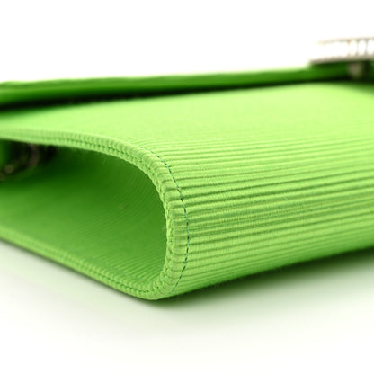 Gucci Grosgrain Satin Small Dionysus Shoulder Bag Lime 9 of 11