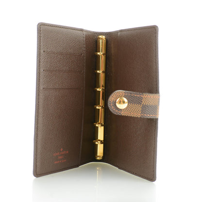 Louis Vuitton Damier Ebene Small Ring Agenda Cover 5 of 7
