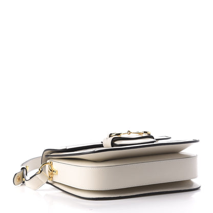 Gucci GG Supreme Monogram Horsebit 1955 Shoulder Bag Beige Mystic White 4 of 9