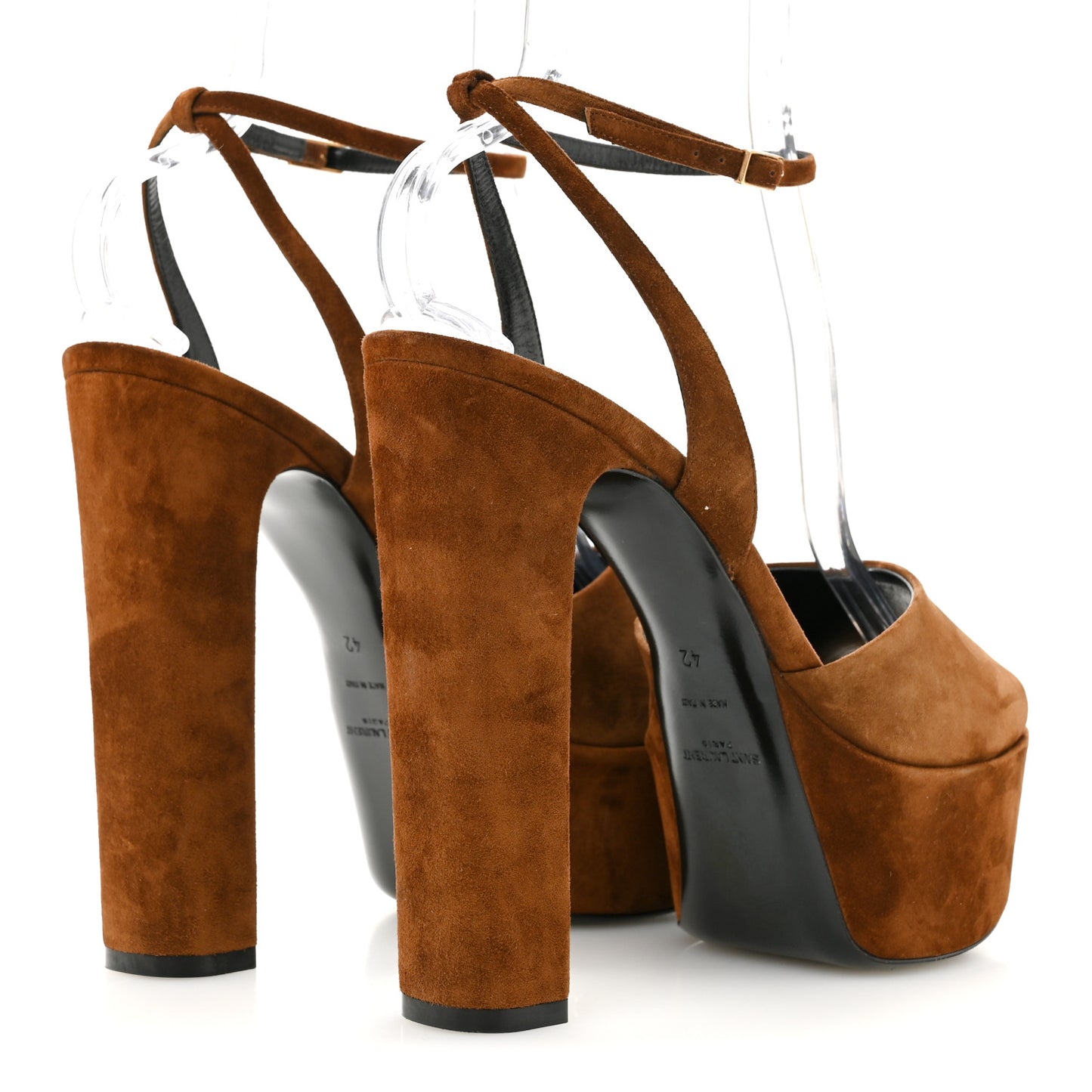 Cachemire Jodie 95 Tanouk Platform Sandals 42 Land