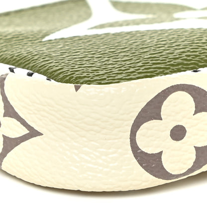 Louis Vuitton Monogram Giant Micro Pochette Accessories Kaki White 8 of 9