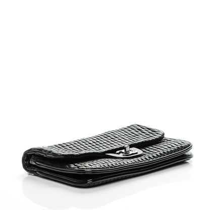 Chanel Vinyl Lambskin Quilted Shoulder Flap Black 4 of 7