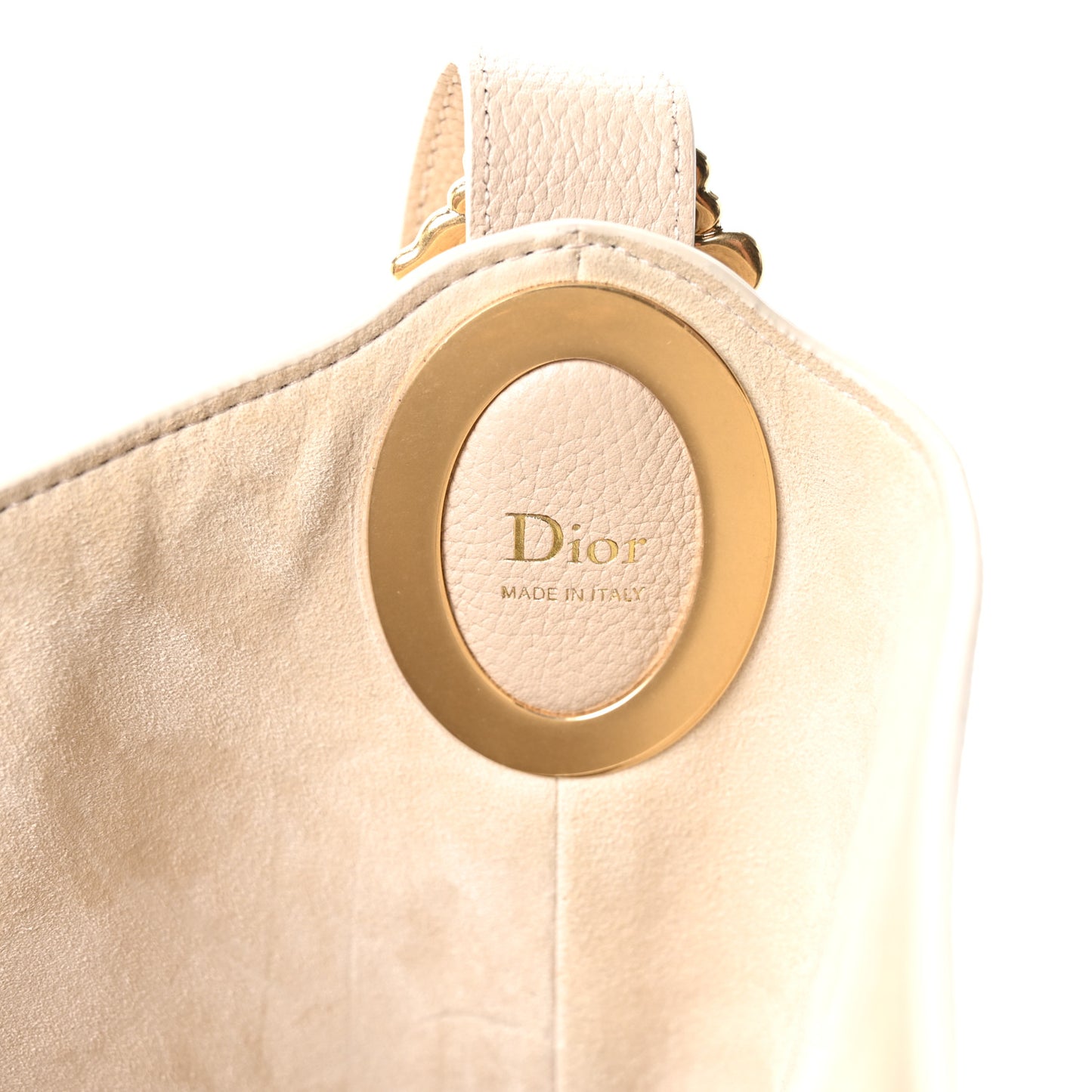 Grained Calfskin Medium Medaillon Bucket Bag  Trench