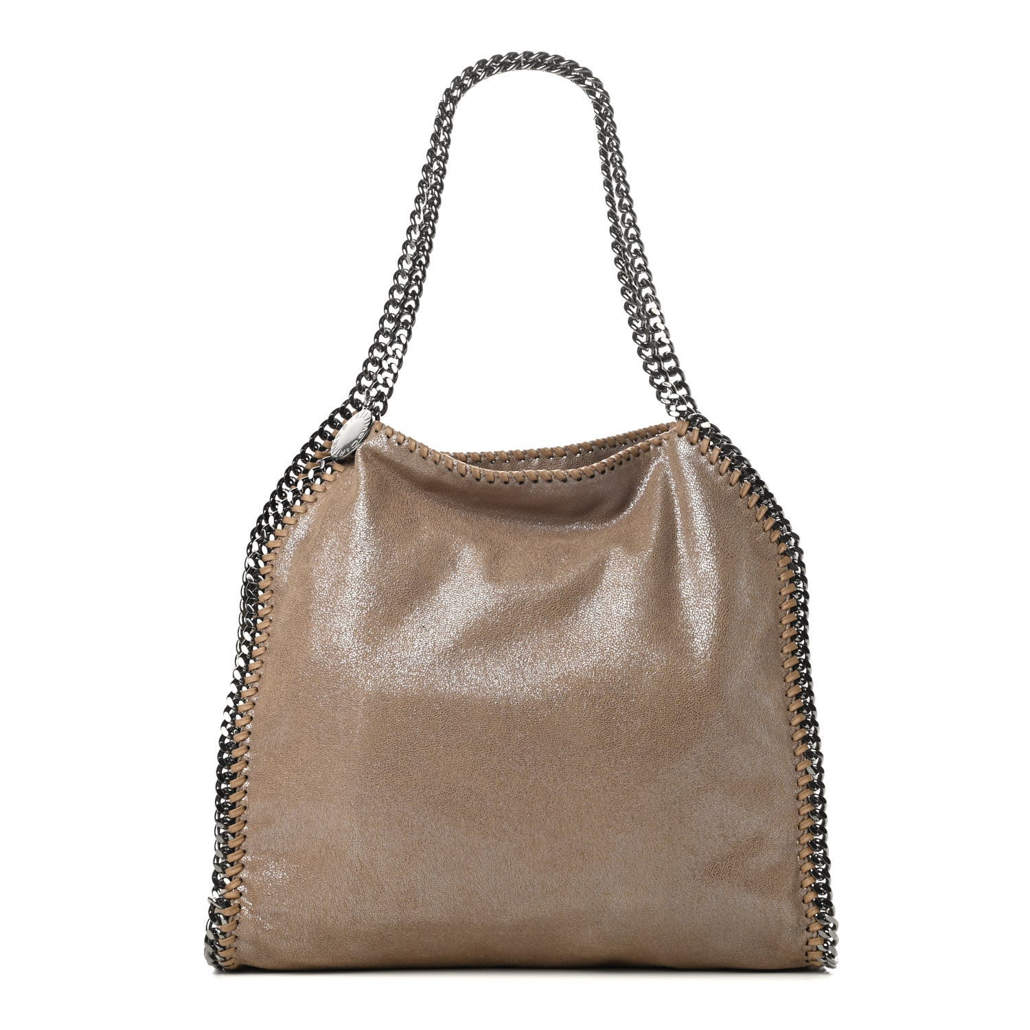 Stella McCartney Shaggy Deer Small Falabella Tote Taupe 1 of 11