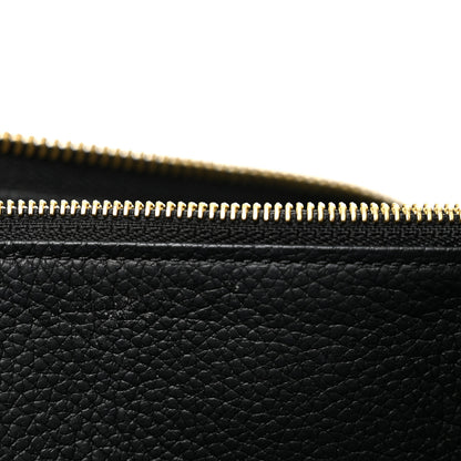 Louis Vuitton Empreinte Zippy Wallet Black 7 of 9