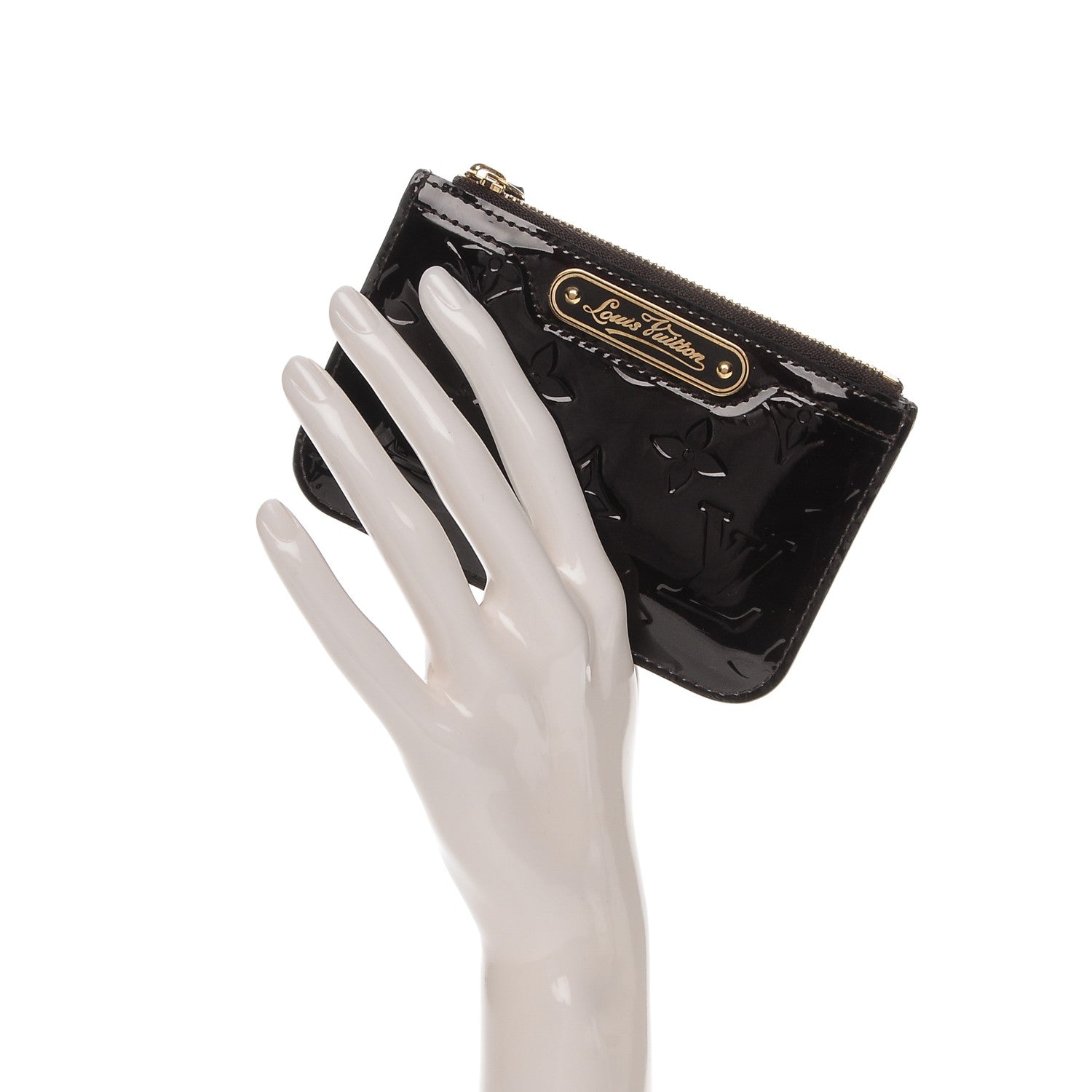 Louis Vuitton Vernis Key Pouch Amarante 2 of 6