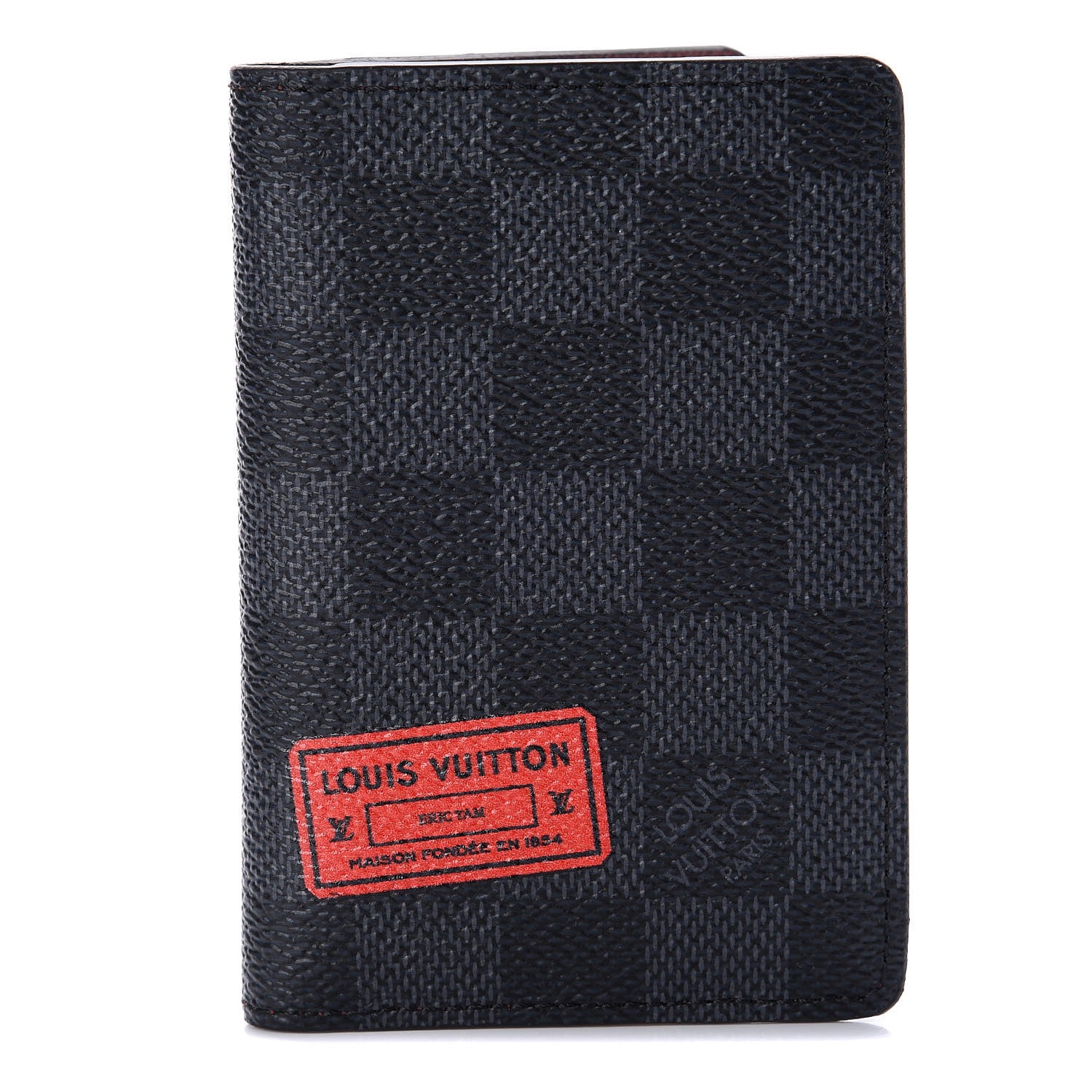 Louis Vuitton Damier Graphite My LV World Tour Pocket Organizer NM 1 of 9