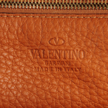 Valentino Garavani Grained Calfskin Va Va Voom Tote Cognac 6 of 8