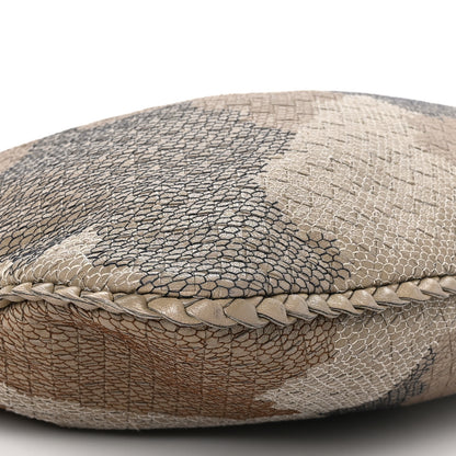 Bottega Veneta Nappa Intrecciato Camo Embroidered Large Veneta Hobo Taupe 8 of 10