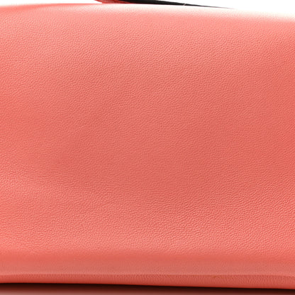 Fendi Nappa Rabbit Fox Fur Micro Buggie Baguette Coral 24 of 29