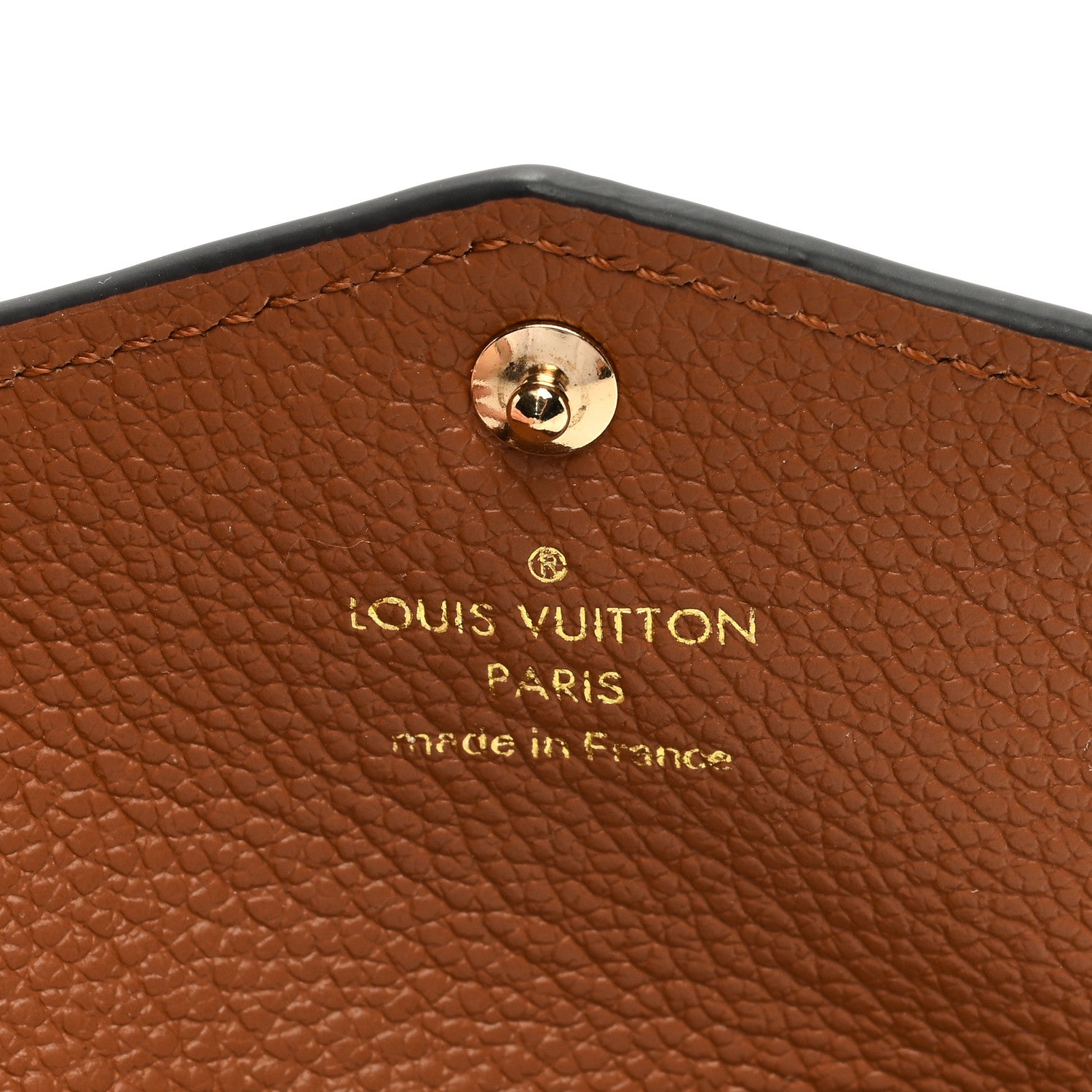Louis Vuitton LOUIS VUITTON Empreinte Monogram Giant Wild At Heart Key Pouch Caramel 6 of 7