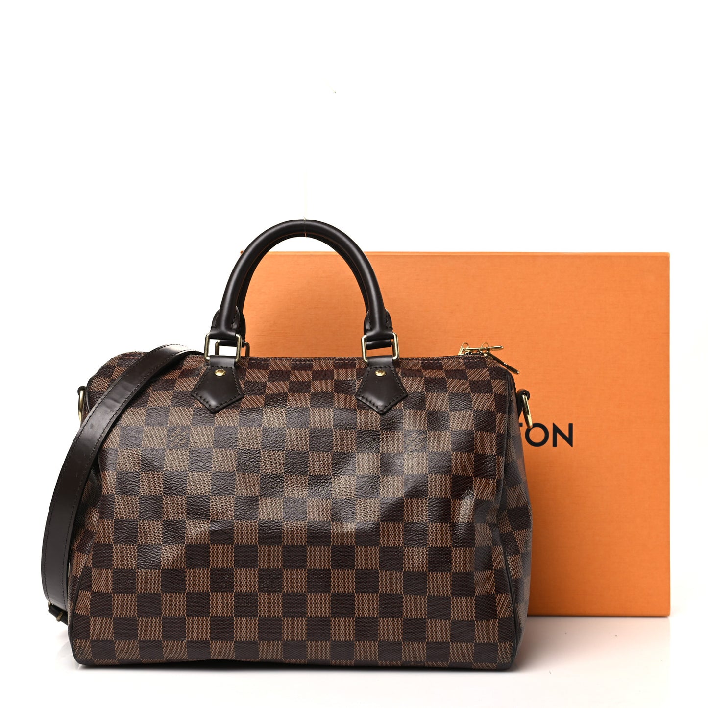 Damier Ebene Speedy Bandouliere 30