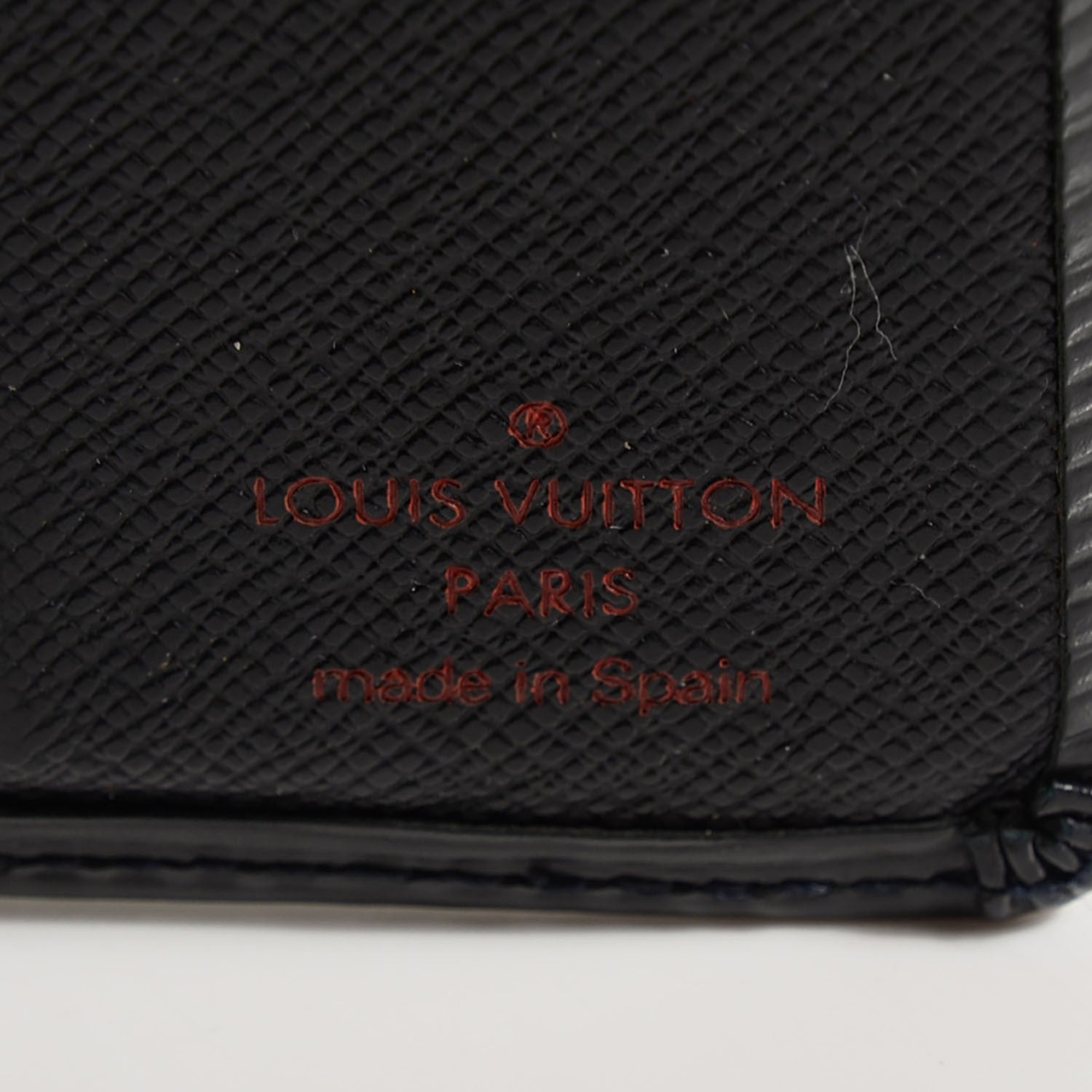 Louis Vuitton Epi Billfold Wallet 6 Slot Black 6 of 7