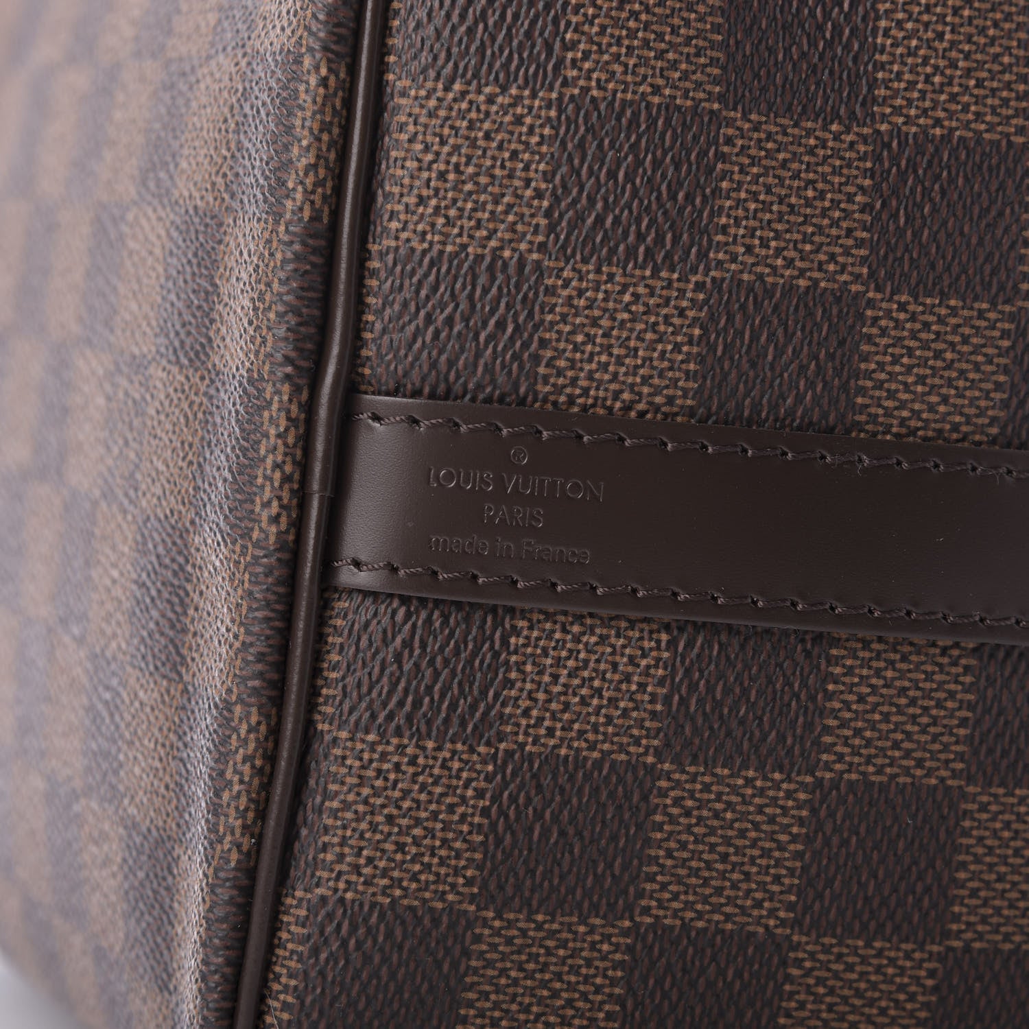Louis Vuitton Damier Ebene Speedy Bandouliere 25 8 of 9