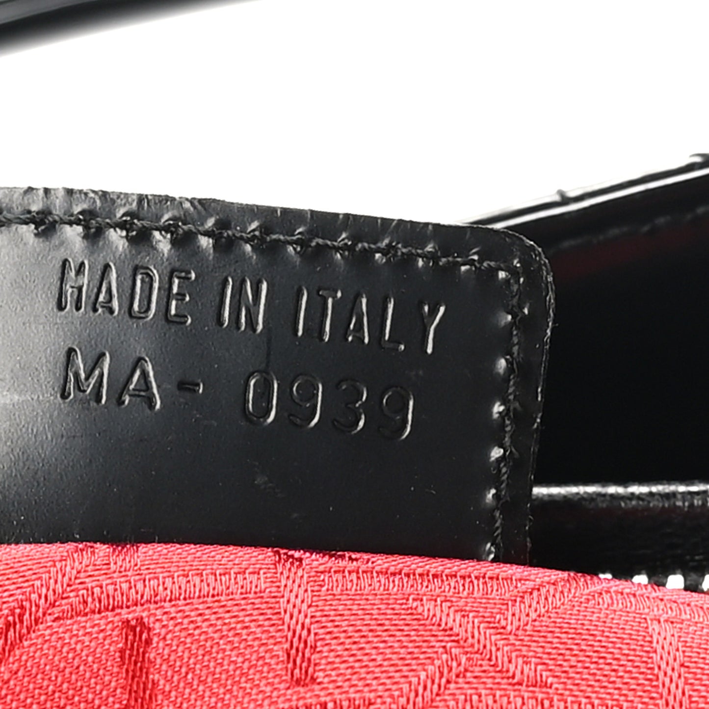 Patent Cannage Medium Lady Dior Black