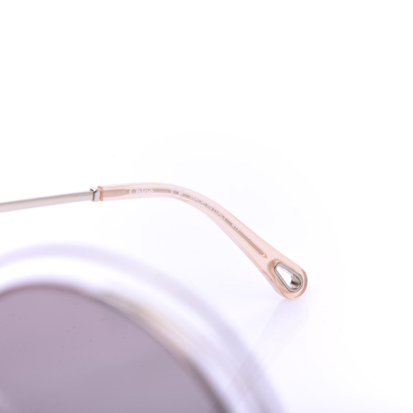 Metal Oversized Round Carlina Oversized Round Sunglasses CE114ST Gold