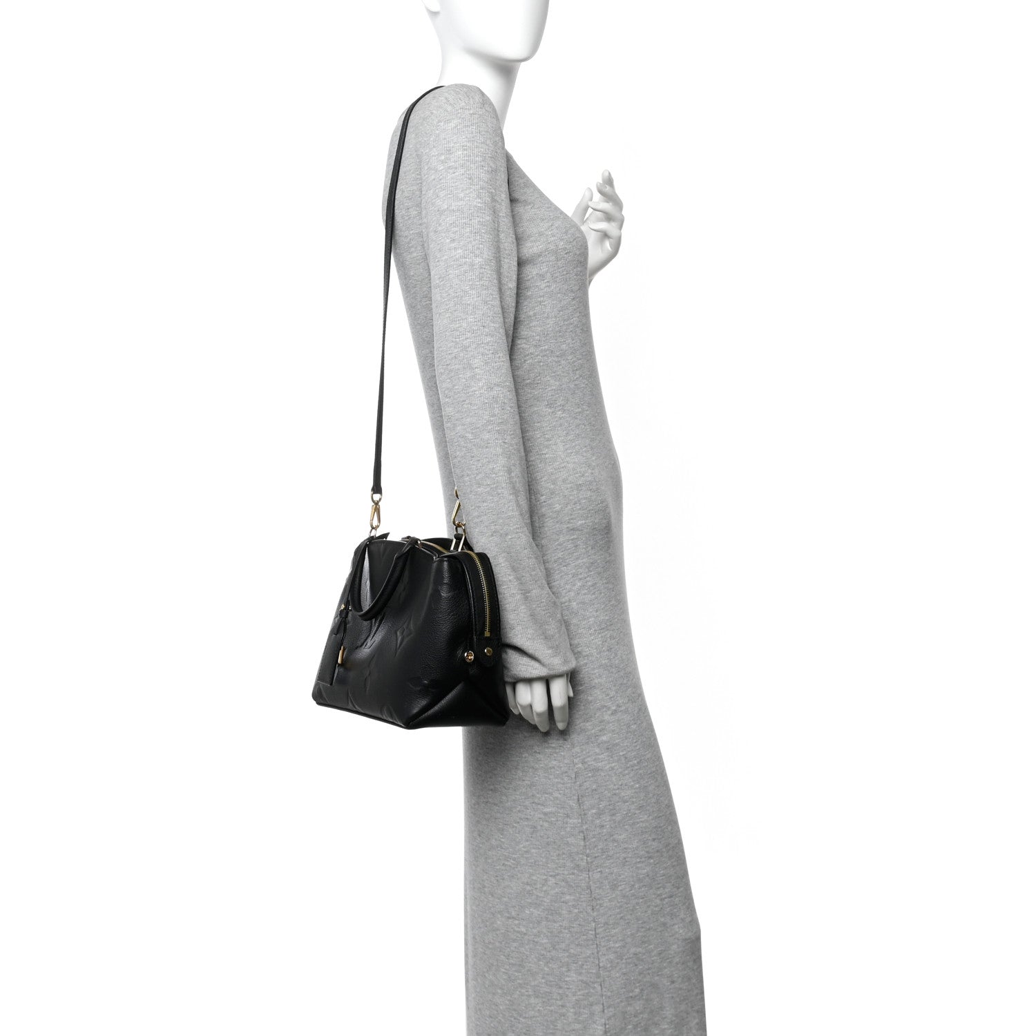 Louis Vuitton Empreinte Monogram Giant Petit Palais Black 2 of 9