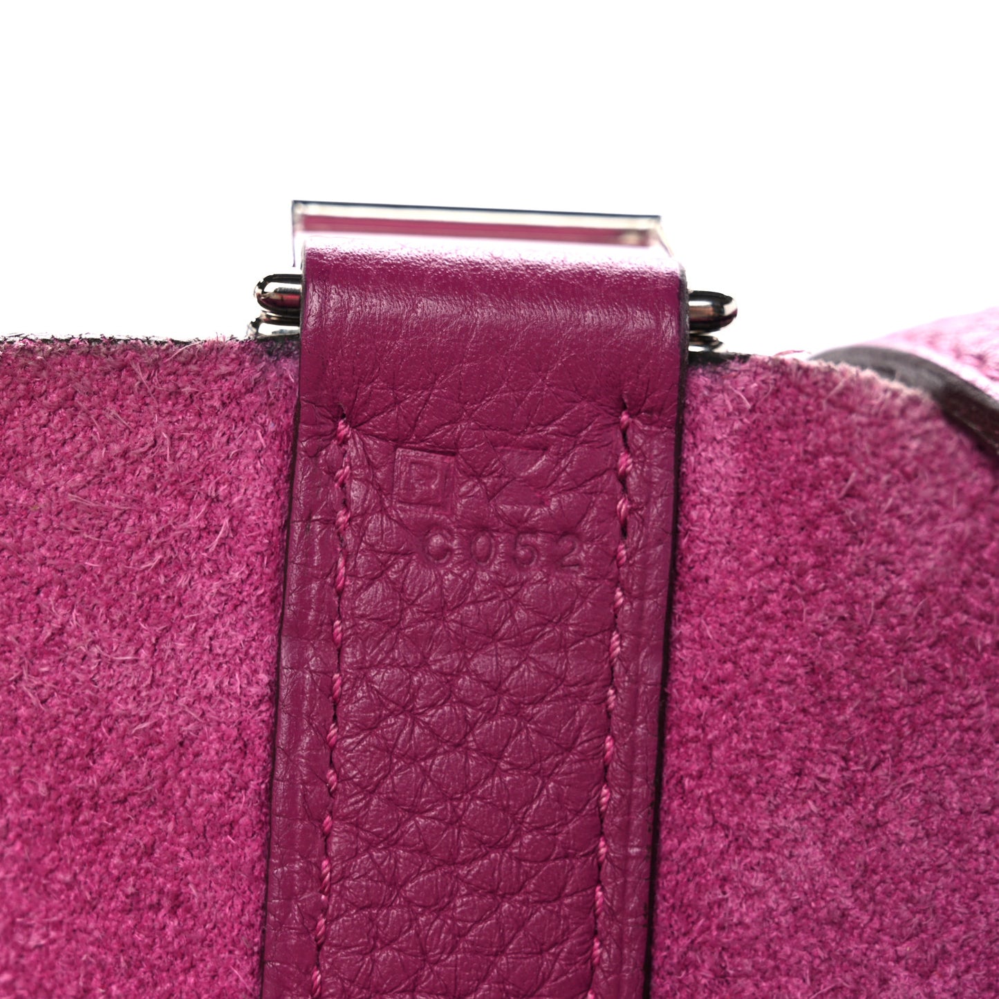 Taurillon Clemence Picotin Lock TGM Rose Pourpre