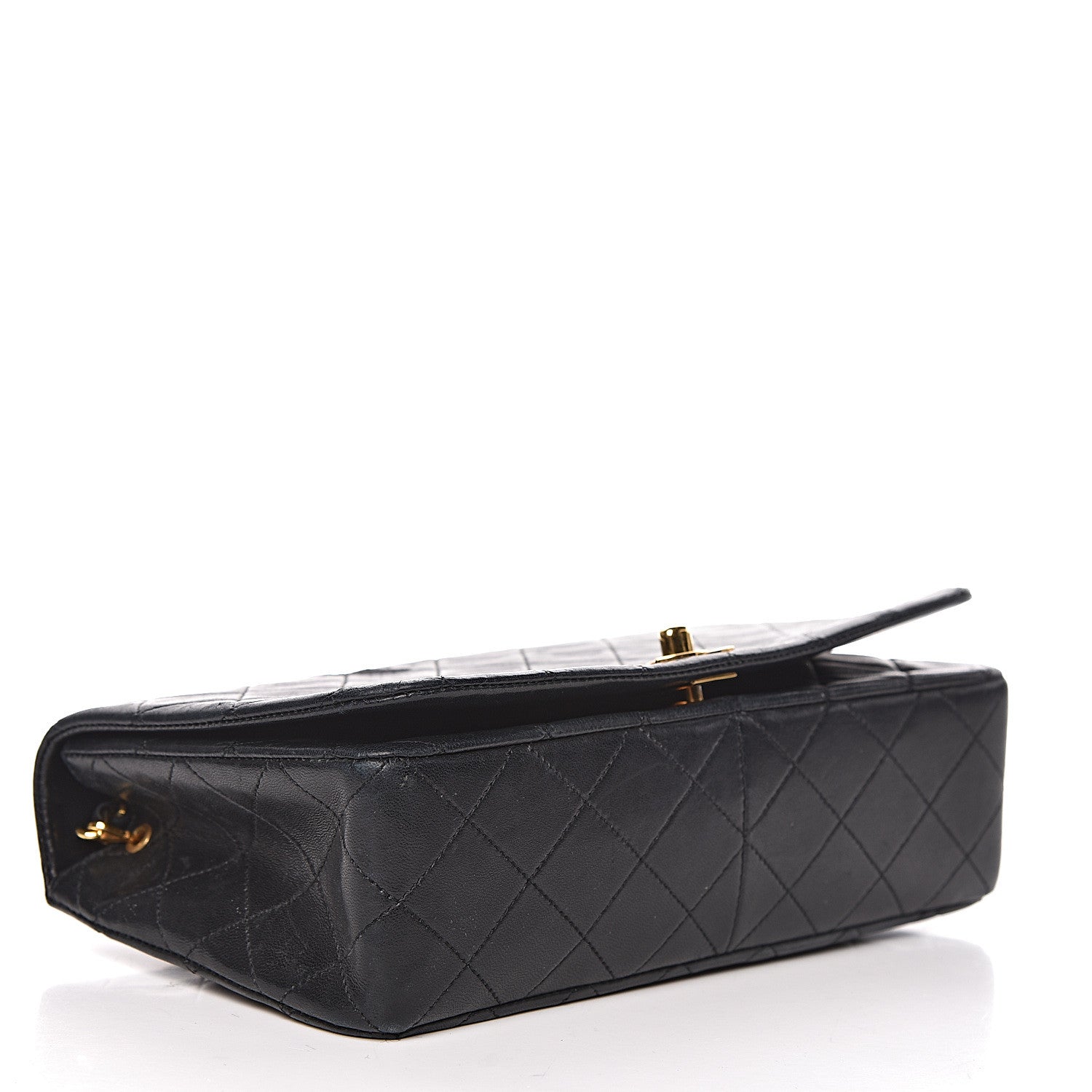 Chanel Lambskin Quilted Small Single Flap Black 4 of 25