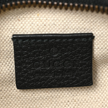 Gucci Grained Calfskin Small Logo Belt Bag Black 11 of 17