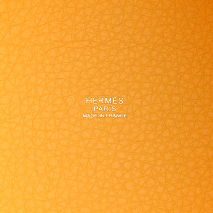 Hermes Taurillon Clemence Picotin Lock 18 PM Jaune De Naples 6 of 10