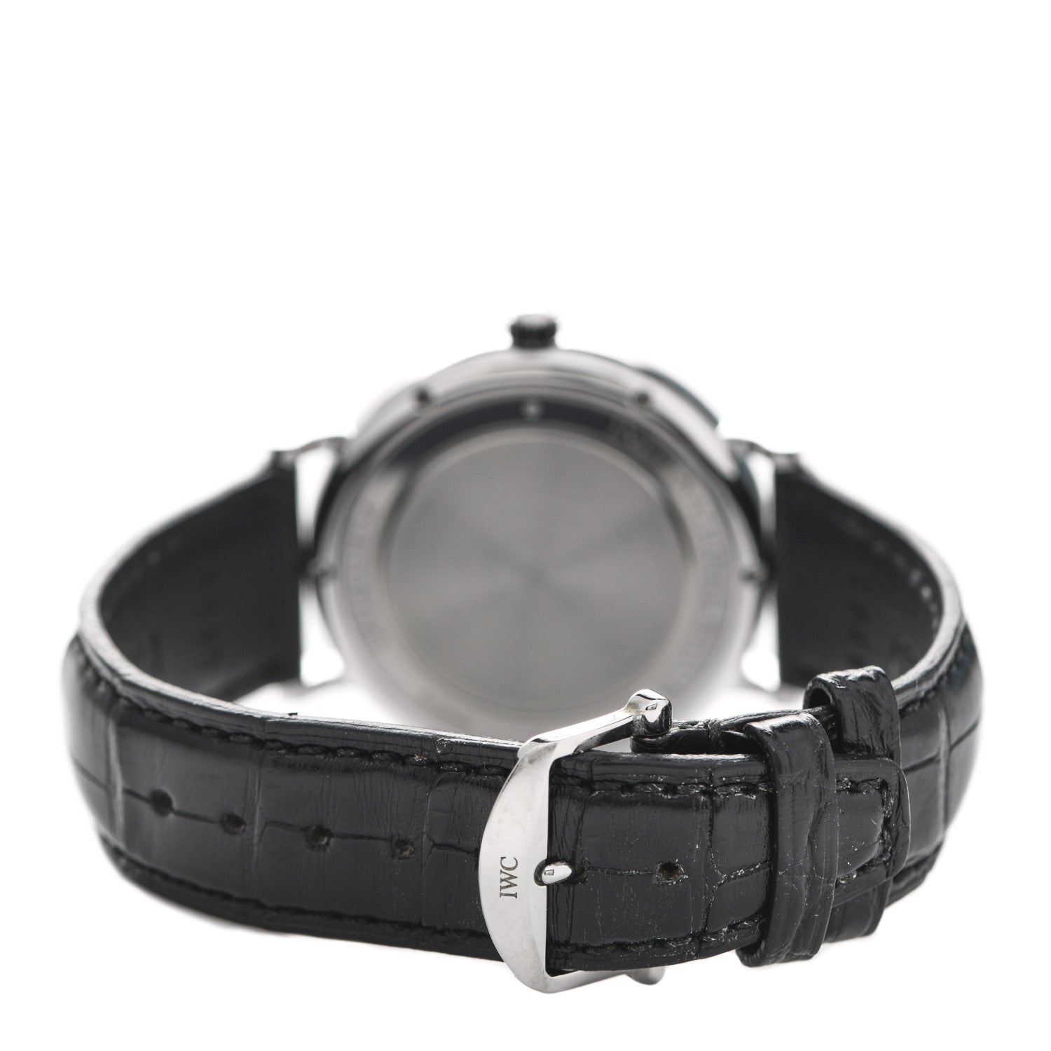 IWC Stainless Steel Alligator 40mm Portofino Automatic Watch IW356501 3 of 6