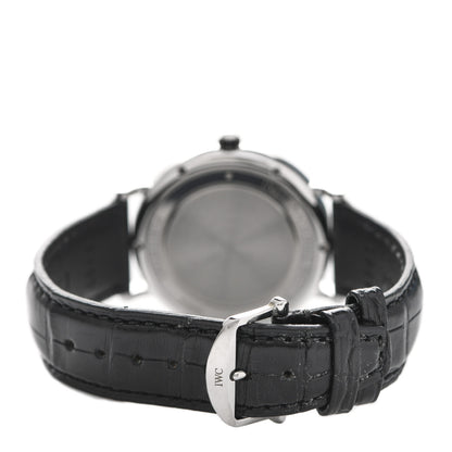 IWC Stainless Steel Alligator 40mm Portofino Automatic Watch IW356501 3 of 6