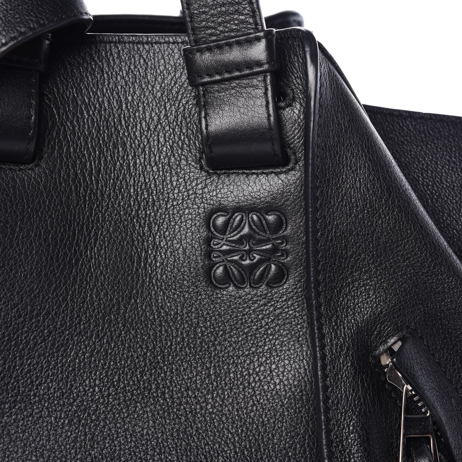 Loewe Calfskin Medium Hammock Shoulder Bag Black 11 of 11