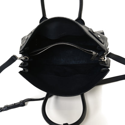 Saint Laurent Grained Calfskin Small Supple Sac De Jour Navy 4 of 13