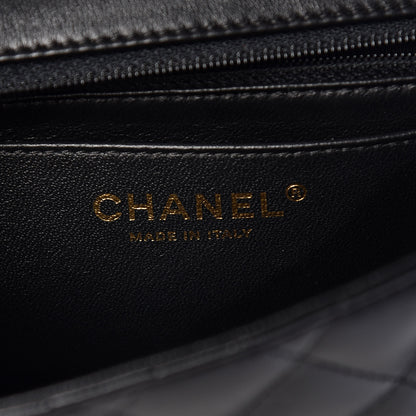 Chanel Lambskin Quilted Mini Square Flap Black 8 of 11