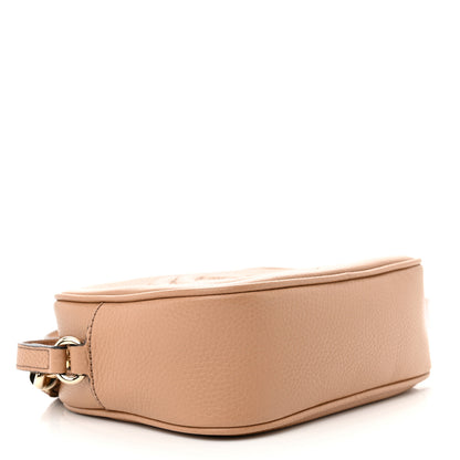 Gucci Pebbled Calfskin Small Soho Disco Bag Camelia 4 of 10