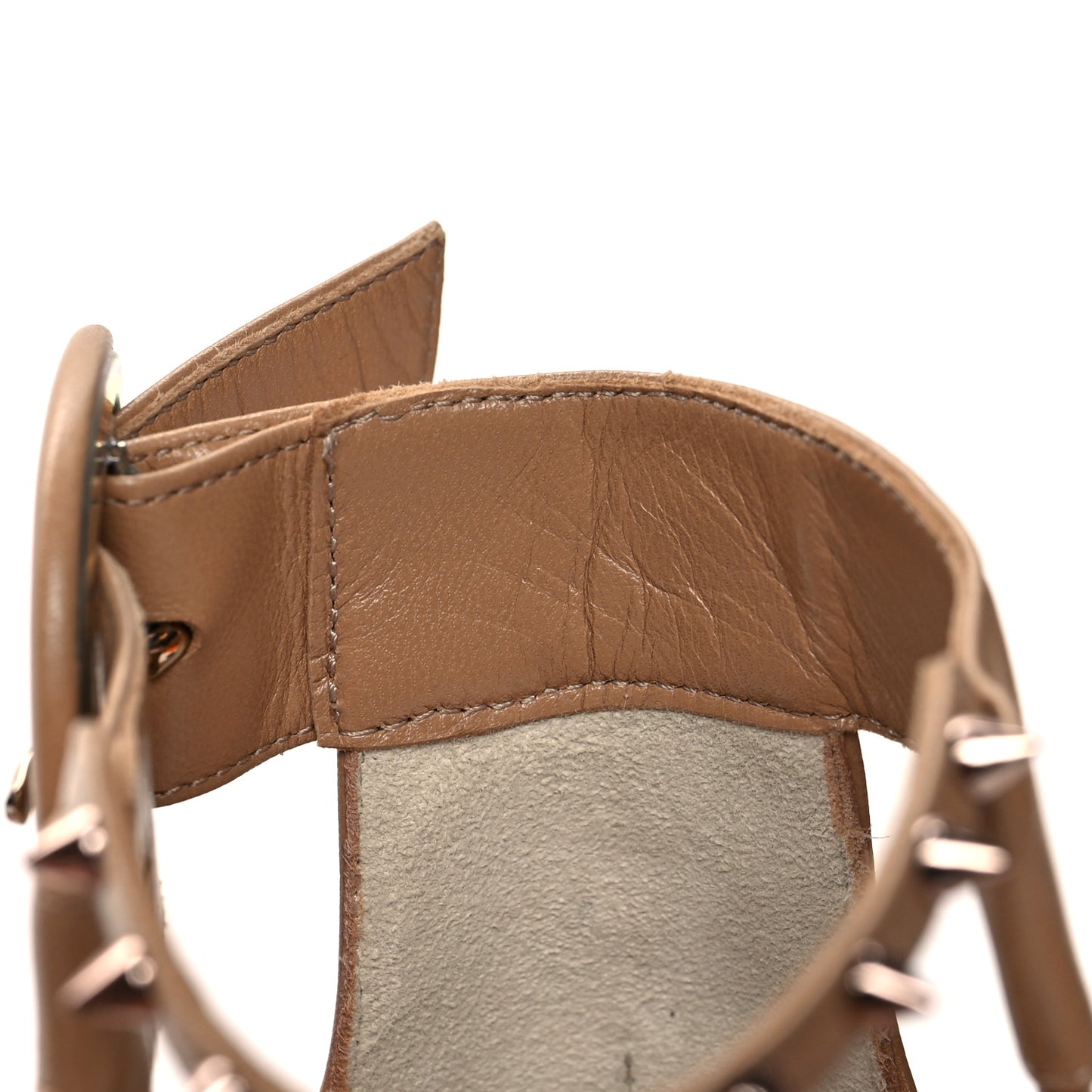 Kid Choca Lux 120 Sandals 36.5 Nude Pink Bronze